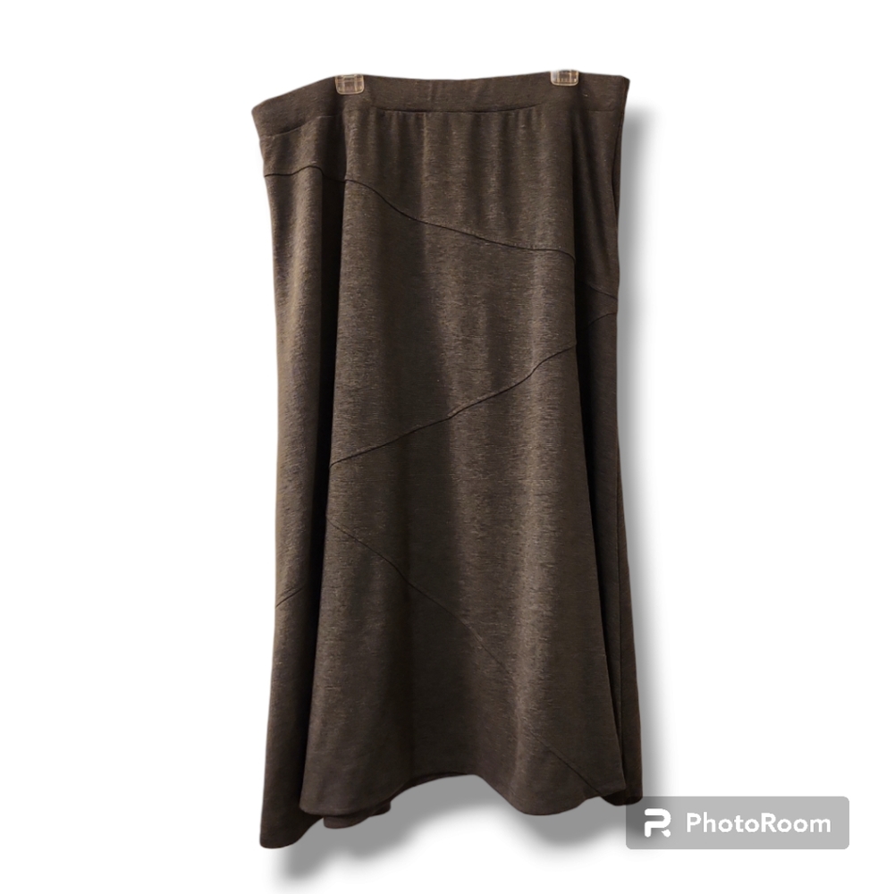 CATO Gray Medium Weight Skirt Sz XL